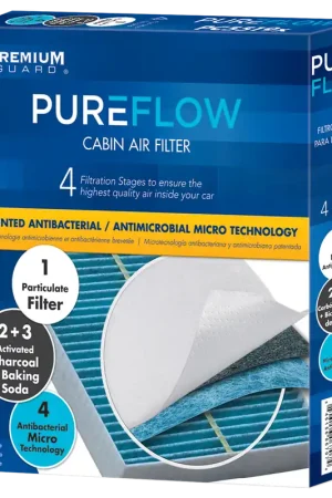 PUREFLOW 2022 Renegade Vienna Cabin Air Filter with Antibacterial Technology, PC99348X Popular