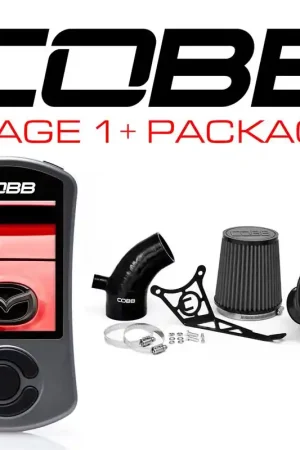 Trusted Brand Cobb 06-07 Mazdaspeed6 Stage 1+ Power Package - Black | Graveyard Performance
