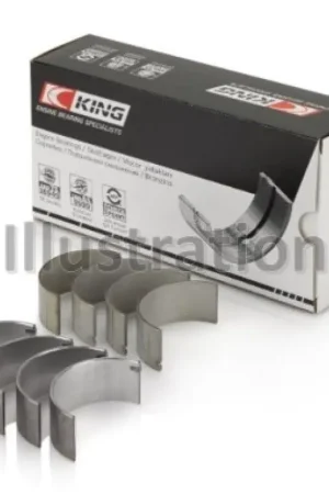 Free Returns King Engine Bearings Ford ZETec S/Ecoboost1.6 (Size +0.50mm) Connecting Rod Bearing Set | Graveyard Performance