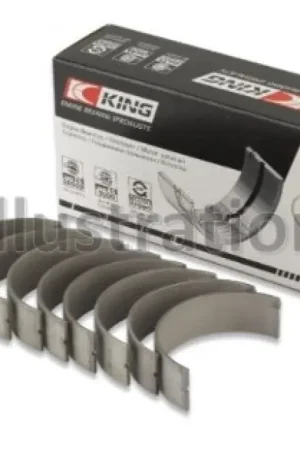 King Engine Bearings Honda F23A/F23Z/K20A3/16V (Size +0.25mm) Connecting Rod Bearing Set | Graveyard Performance Weekend Sale