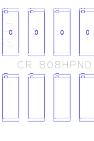 King Engine Bearings Chevrolet BBC 369-502 Gen Iv/V/Vi(Size STDX) Connecting Rod Bearing Set | Graveyard Performance Modern