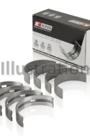 High Quality King Engine Bearings Nissan Vq20DE/Vq25Dd/Vq30DE/Dd/DET/Vq35DE (Size +0.75mm) Main Bearing Set | Graveyard Performance