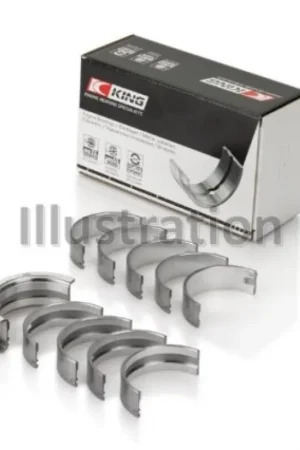 Crafted King Engine Bearings Ford Fiesta 1.25I (ZETec/Ecoboost 1.6) (Size +0.50mm) Main Bearing Set | Graveyard Performance