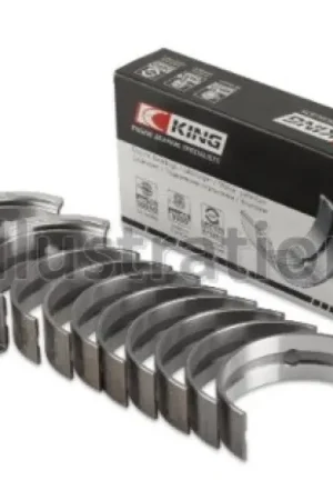 King Engine Bearings Mitsubishi 4G63 (Size +0.25mm) Main Bearing Set | Graveyard Performance Buy Direct