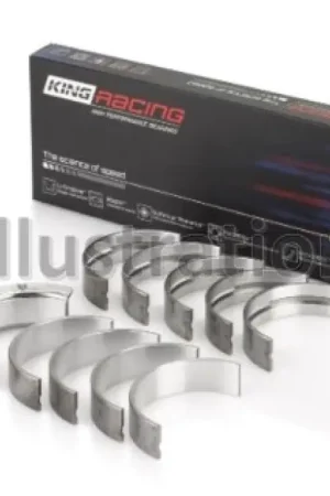 King Engine Bearings General Motors 262/267/302/307/327/350 (Size STDX) Main Bearing Set | Graveyard Performance Hassle-Free Returns