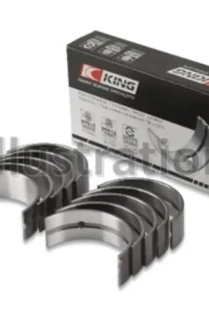 King Engine Bearings Audi CDaa/CDha/CDhb/CDab (Size +0.50mm) Main Bearing Set | Graveyard Performance Secure Checkout