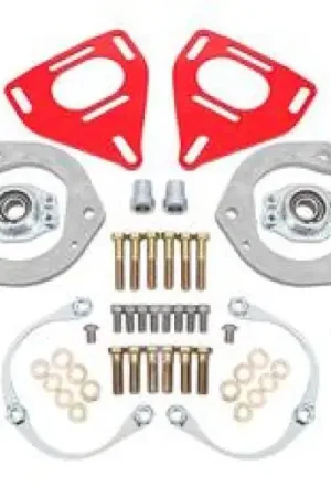BMR 16-24 Chevrolet Camaro Caster Camber Plates (Coil-Over Only) - Red | Graveyard Performance Save Now
