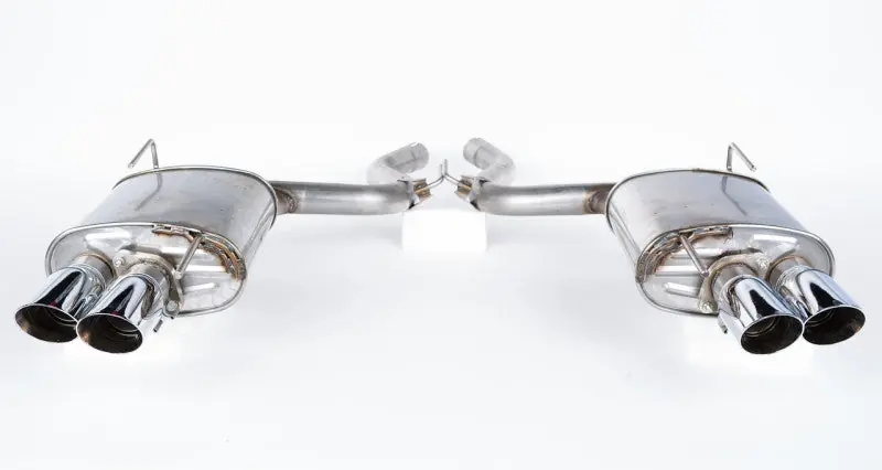 Crafted Roush 2015-2017 Ford Mustang 5.0L V8 Quad Tip Active-Ready Exhaust Kit (Requires 421926) | Graveyard Performance