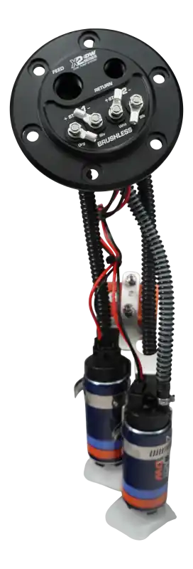 Best Choice DeatschWerks X2 Pump Hanger w/ Dual DW420 for 92-00 Honda Civic | Graveyard Performance