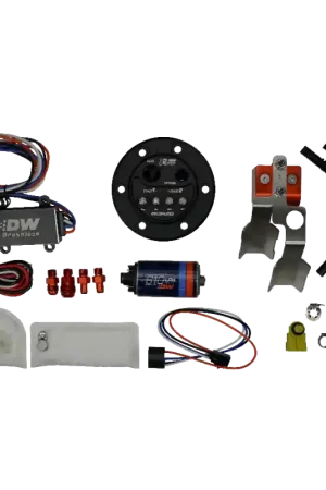 Shop Now DeatschWerks X2 Pump Hanger w/ 810lph Brushless Fuel pump for 92-00 Honda Civic | Graveyard Performance