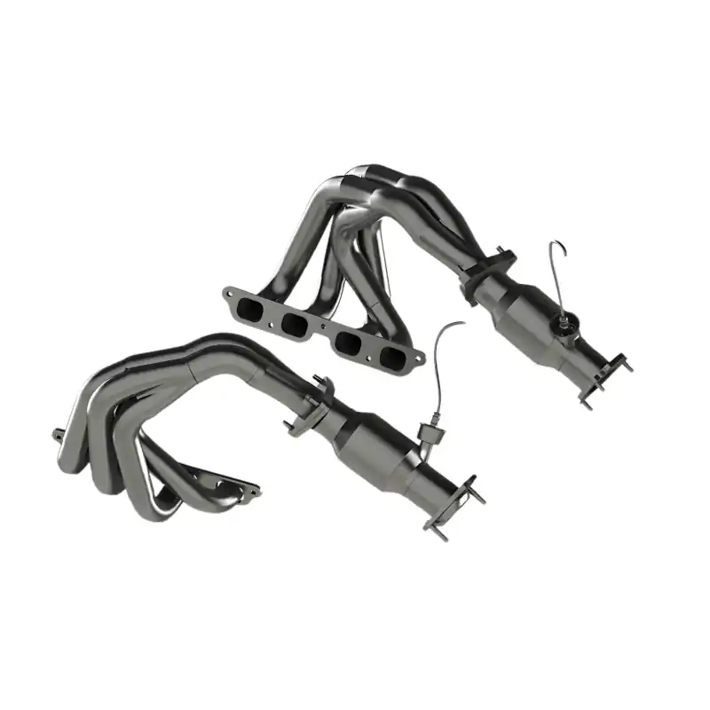 Best Seller Kooks 22+ Chevrolet C8 Corvette Z06 LT6 1-7/8in. x 2in. SS Tri-Y Headers w/ GREEN Cats | Graveyard Performance