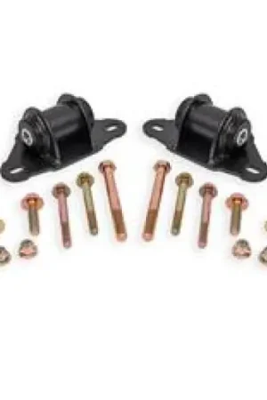 Premium BMR 14-19 Chevrolet Corvette Transmission/Differential Mount - Black Hammertone | Graveyard Performance