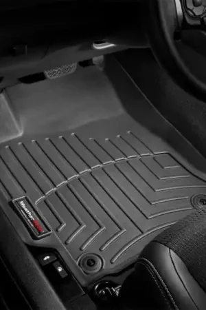 WeatherTech 08+ Mitsubishi Lancer Front FloorLiner - Black | Graveyard Performance Fresh Stock