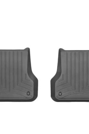 Authentic WeatherTech 12+ Audi A6 Rear FloorLiner - Black | Graveyard Performance