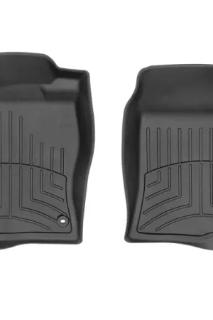 WeatherTech 17+ Honda Civic Hatchback Front FloorLiner HP - Black | Graveyard Performance Exclusive