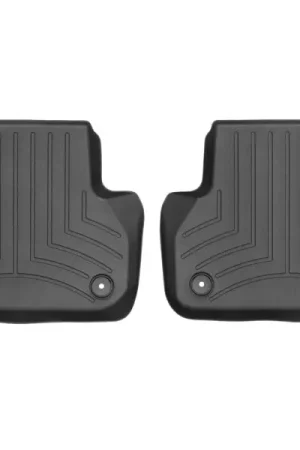Handmade WeatherTech 2017+ Audi A4 Sedan Rear FloorLiner - Black | Graveyard Performance