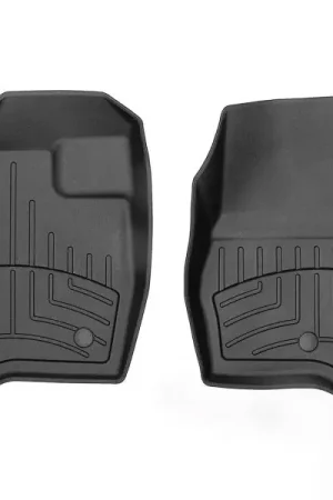 WeatherTech 17+ Ford Explorer Front FloorLiner HP - Black | Graveyard Performance Special Discount